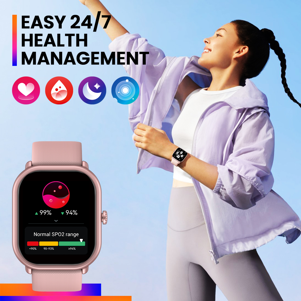 New Zeblaze GTS 3 Pro Voice Ca - مراجعة Smartwatch X12 وسعره