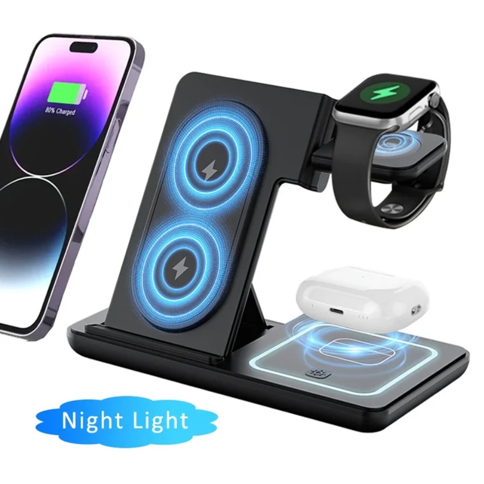 Night LED Light 3 In 1 Wireles - مراجعة Smartwatch Ac وسعره