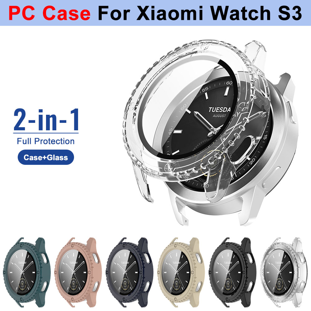 For Xiaomi Watch S3 PC Protect - مراجعة Xiaomi Smartwatch S3 Accessories وسعره
