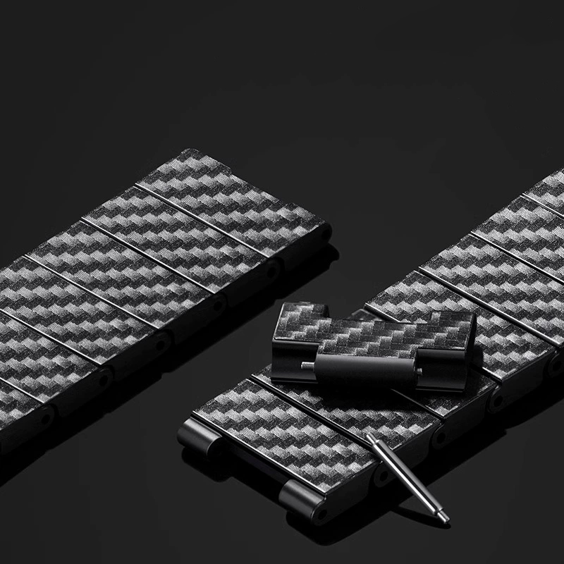 Carbon Fiber Strap For Xiaomi  - مراجعة Xiaomi Smartwatch S3 Accessories وسعره