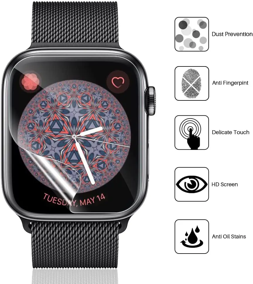 Screen Protector for Apple Wat - مراجعة Watch Case Bumper وسعره