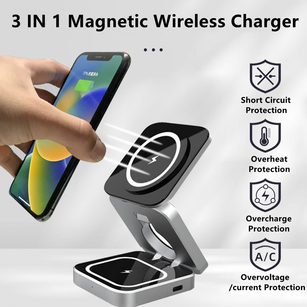 Foldable Magnetic Wireless Cha - مراجعة Smartwatch Ac وسعره