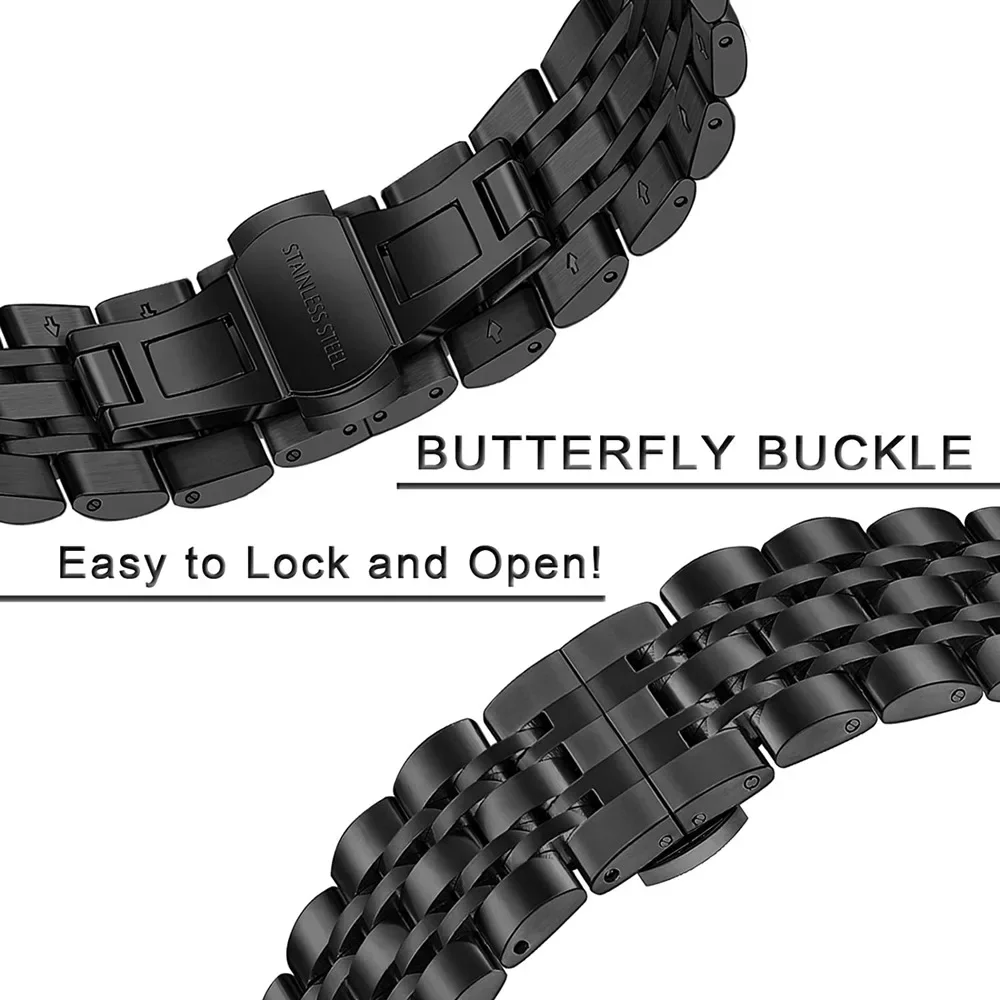 Metal Bracelet Strap For Xiaom - مراجعة Xiaomi Smartwatch S3 Accessories وسعره