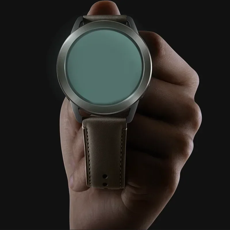 22MM Original Leather Strap fo - مراجعة Xiaomi Smartwatch S3 Accessories وسعره