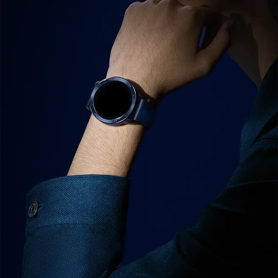 22MM Original Leather Strap fo - مراجعة Xiaomi Smartwatch S3 Accessories وسعره