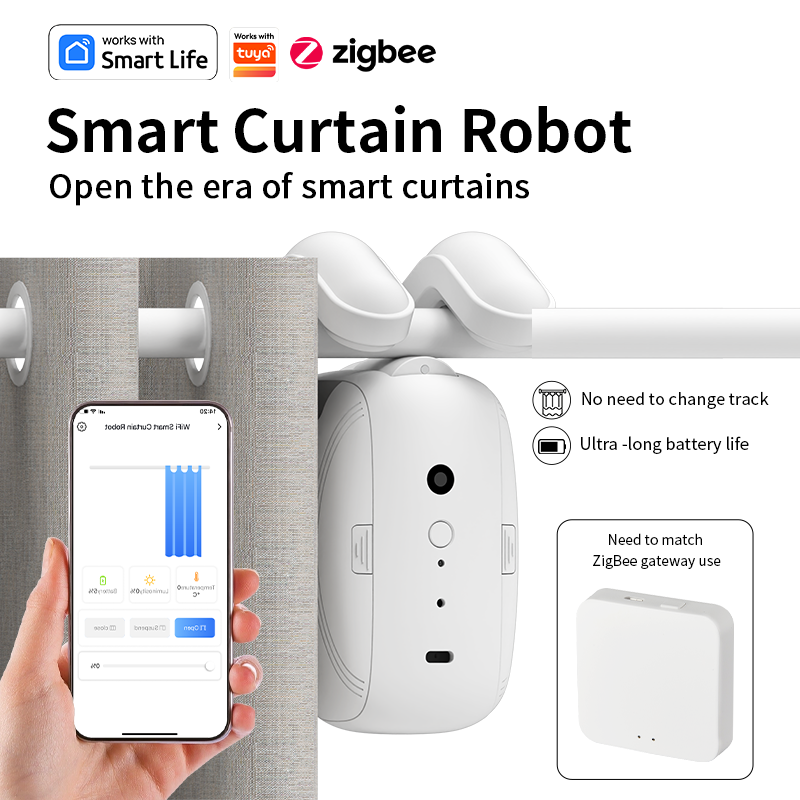 Zigbee Smart Curtain Driver Ro - مراجعة Smart Accessories وسعره