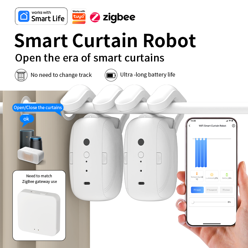 Zigbee Smart Curtain Driver Ro - مراجعة Smart Accessories وسعره