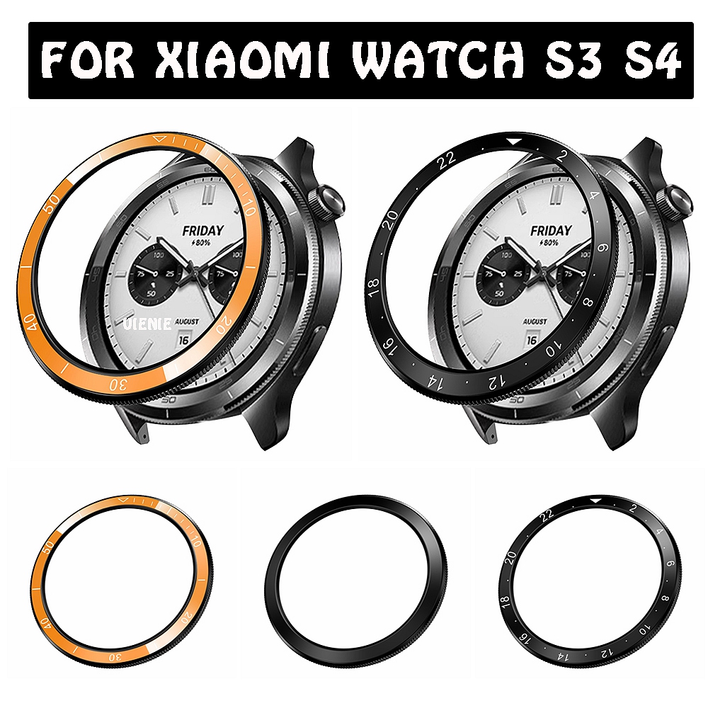 For Xiaomi Watch S4 S3 Bezel R - مراجعة Xiaomi Smartwatch S3 Accessories وسعره