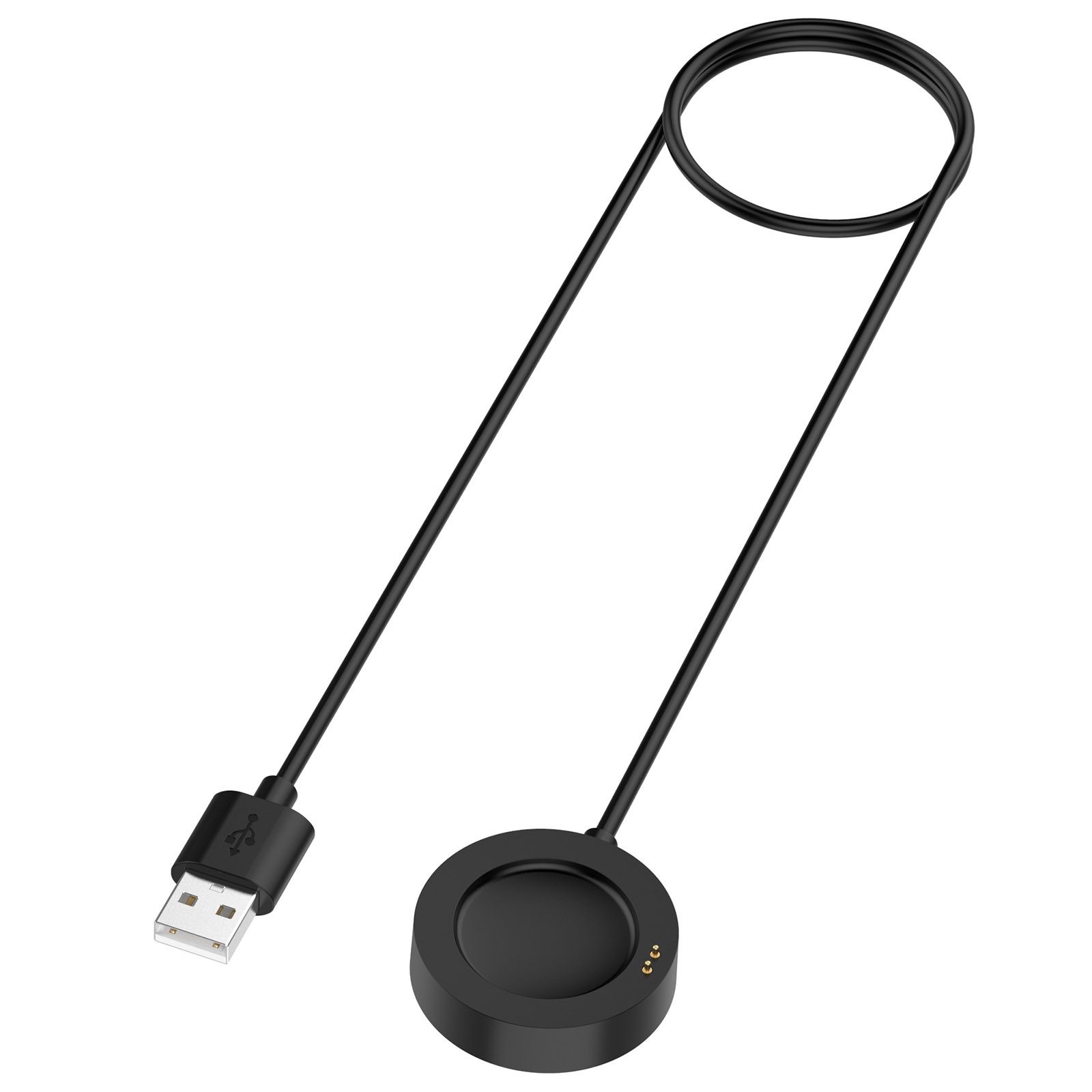 White Charger Cable For Xiaomi - مراجعة Xiaomi Smartwatch S3 Accessories وسعره